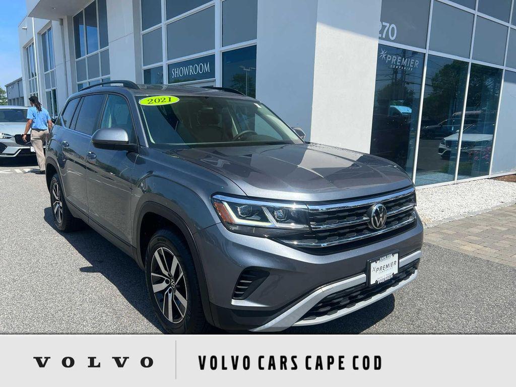 used 2021 Volkswagen Atlas car, priced at $20,996