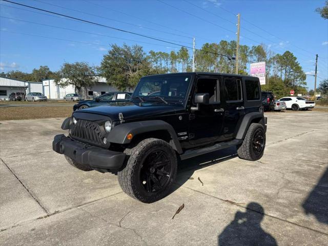 used 2017 Jeep Wrangler Unlimited car, priced at $22,995