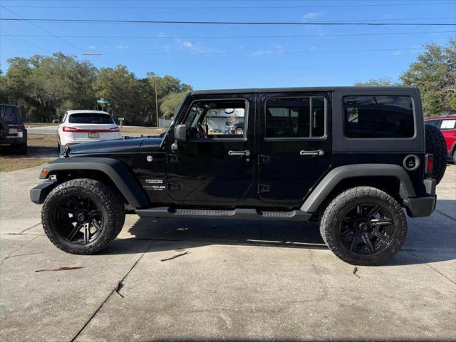 used 2017 Jeep Wrangler Unlimited car, priced at $22,995