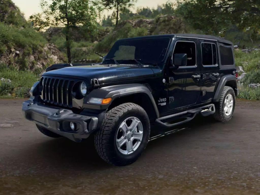 used 2021 Jeep Wrangler Unlimited car, priced at $22,495