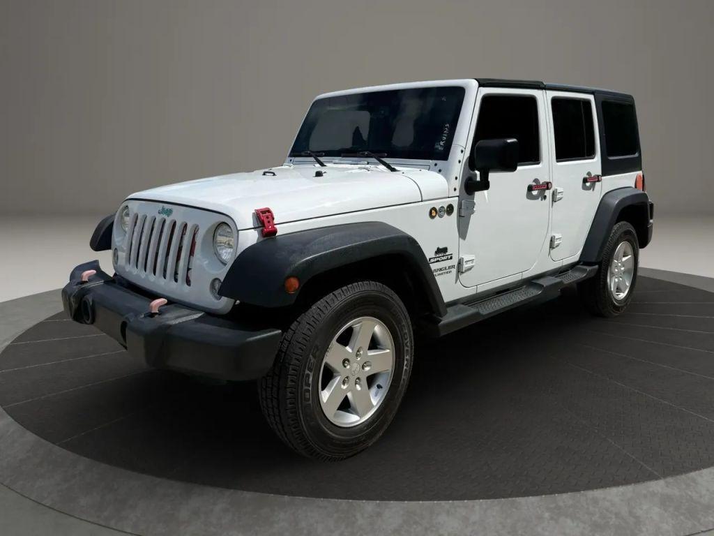used 2014 Jeep Wrangler Unlimited car, priced at $18,495