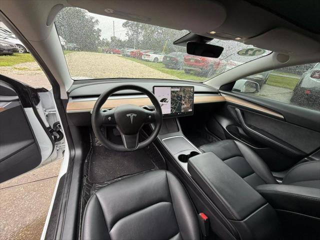 used 2022 Tesla Model 3 car, priced at $30,700