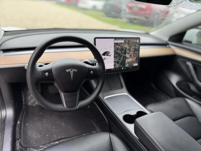 used 2022 Tesla Model 3 car, priced at $30,700