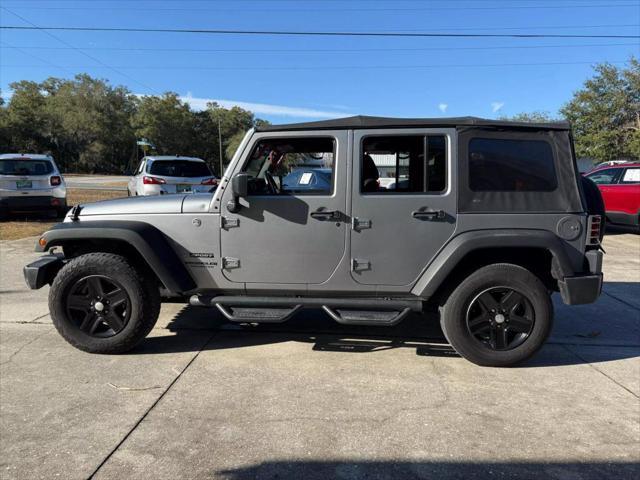 used 2016 Jeep Wrangler Unlimited car, priced at $17,995