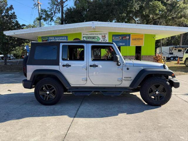 used 2016 Jeep Wrangler Unlimited car, priced at $17,995