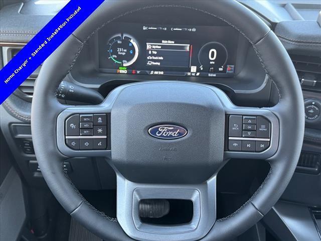 new 2025 Ford F-150 Lightning car, priced at $72,342