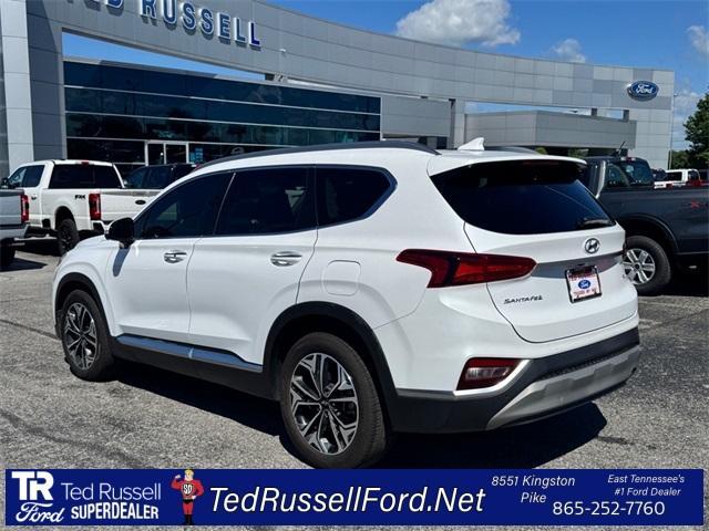 used 2019 Hyundai Santa Fe car, priced at $20,490