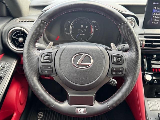 used 2022 Lexus IS 350 car, priced at $39,700