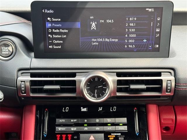 used 2022 Lexus IS 350 car, priced at $39,700