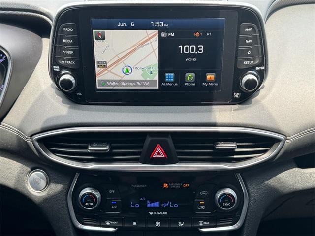 used 2020 Hyundai Santa Fe car, priced at $22,250