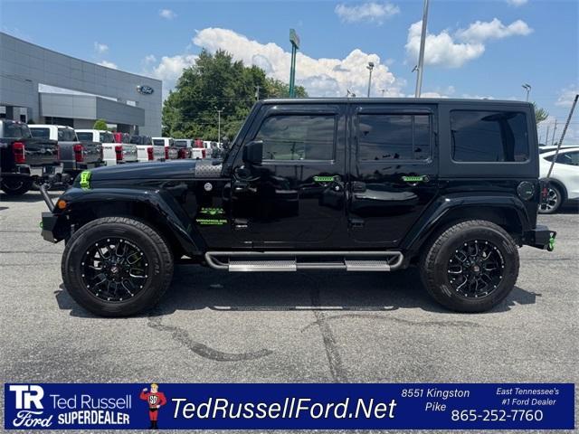 used 2016 Jeep Wrangler Unlimited car, priced at $18,995