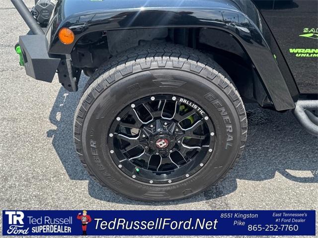 used 2016 Jeep Wrangler Unlimited car, priced at $18,995