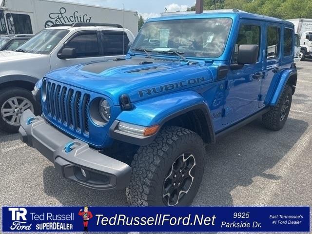 used 2022 Jeep Wrangler Unlimited 4xe car, priced at $38,700
