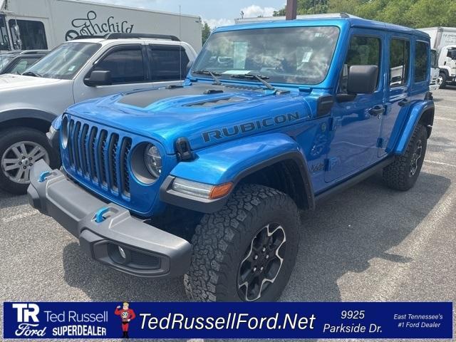 used 2022 Jeep Wrangler Unlimited 4xe car, priced at $38,700
