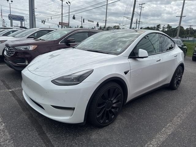 used 2021 Tesla Model Y car, priced at $27,457