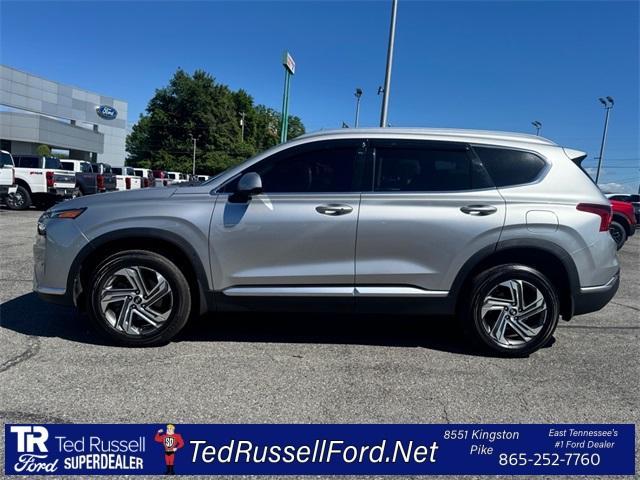 used 2021 Hyundai Santa Fe car, priced at $21,990