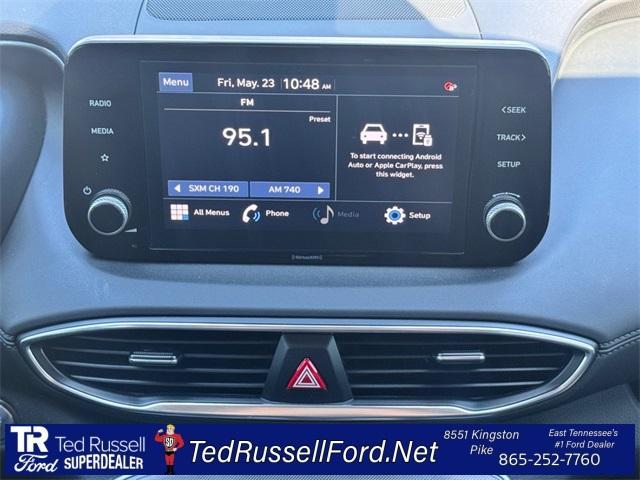 used 2021 Hyundai Santa Fe car, priced at $21,990