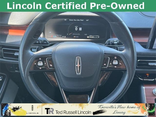 used 2022 Lincoln Aviator car, priced at $46,788