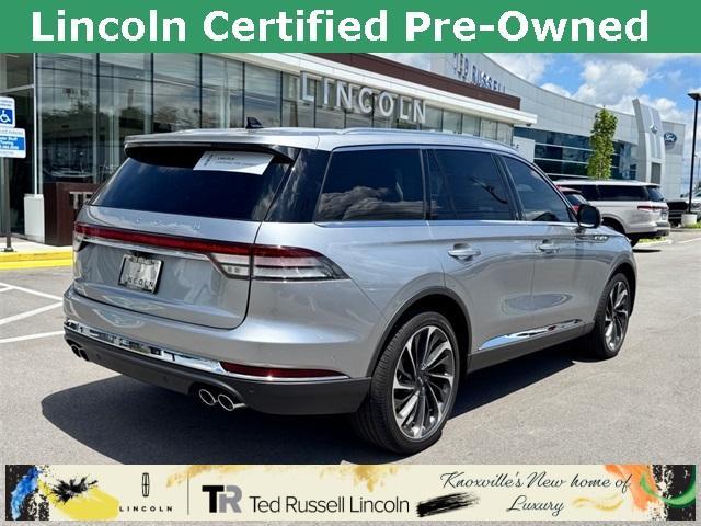 used 2022 Lincoln Aviator car, priced at $46,788