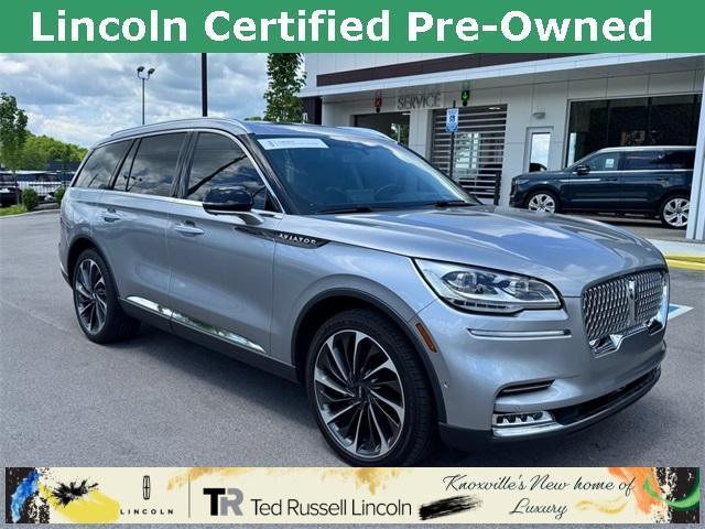 used 2022 Lincoln Aviator car, priced at $46,788
