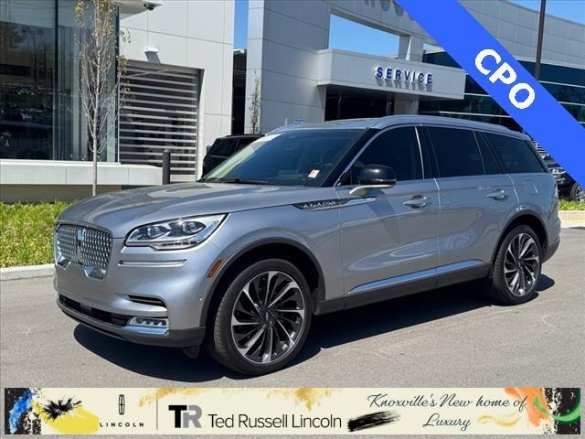 used 2022 Lincoln Aviator car, priced at $48,499