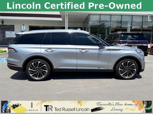 used 2022 Lincoln Aviator car, priced at $46,788