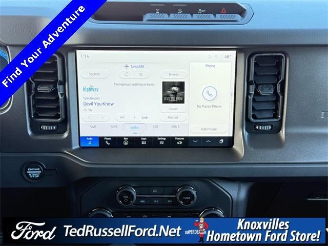 new 2025 Ford Bronco car, priced at $52,205