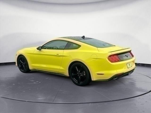 used 2021 Ford Mustang car, priced at $25,495