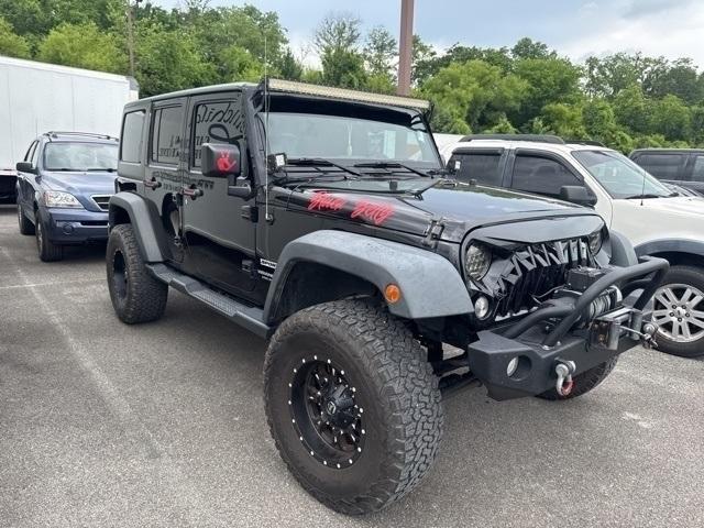 used 2015 Jeep Wrangler Unlimited car, priced at $17,700