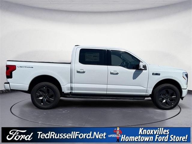 new 2025 Ford F-150 Lightning car, priced at $76,090