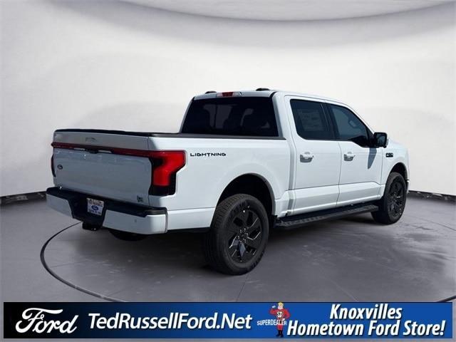 new 2025 Ford F-150 Lightning car, priced at $76,090