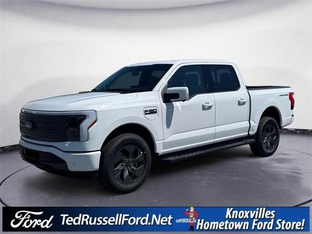 new 2025 Ford F-150 Lightning car, priced at $76,090