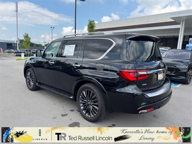 used 2024 INFINITI QX80 car, priced at $64,500