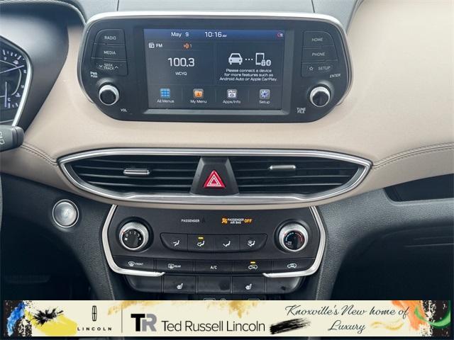 used 2020 Hyundai Santa Fe car, priced at $20,949
