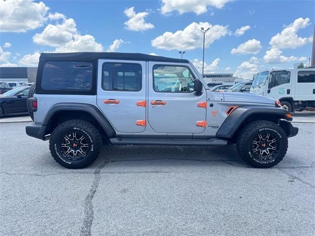 used 2021 Jeep Wrangler Unlimited car, priced at $27,700