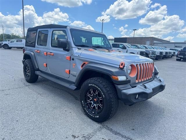 used 2021 Jeep Wrangler Unlimited car, priced at $27,700