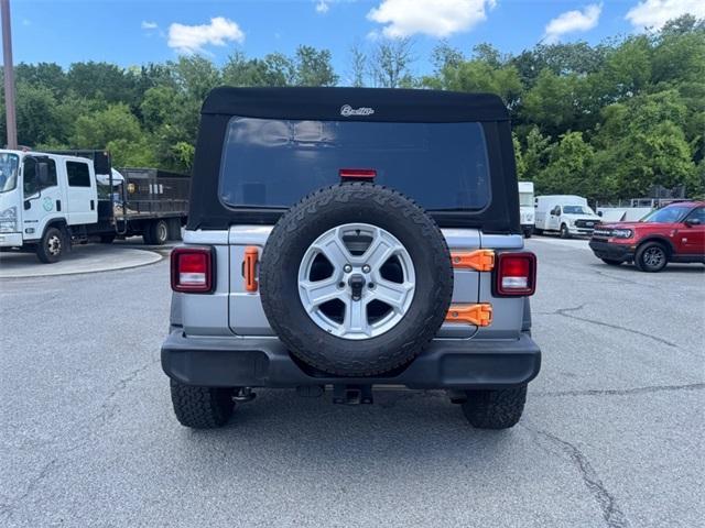 used 2021 Jeep Wrangler Unlimited car, priced at $27,700