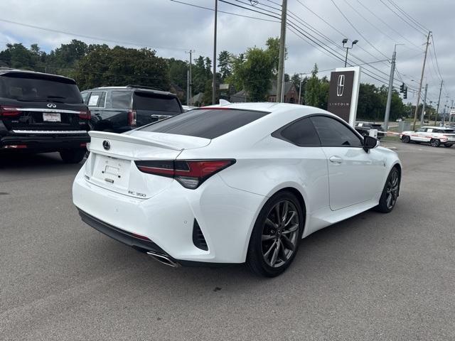 used 2020 Lexus RC 350 car