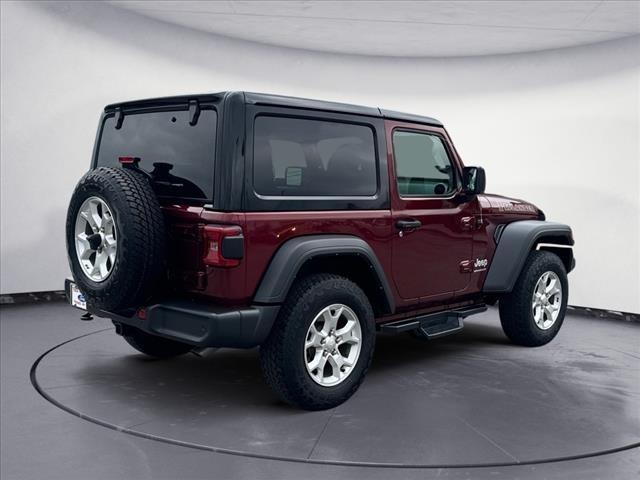 used 2021 Jeep Wrangler car, priced at $29,700