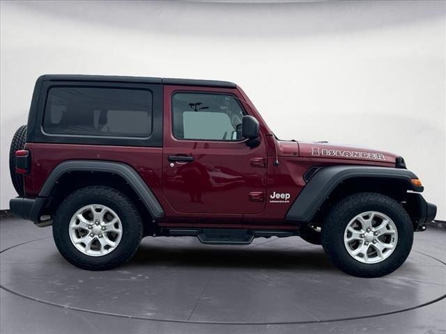 used 2021 Jeep Wrangler car, priced at $29,700