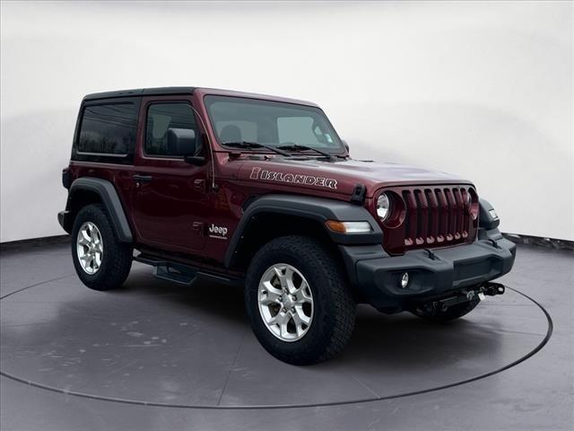 used 2021 Jeep Wrangler car, priced at $29,700