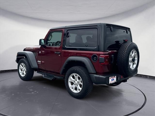 used 2021 Jeep Wrangler car, priced at $29,700