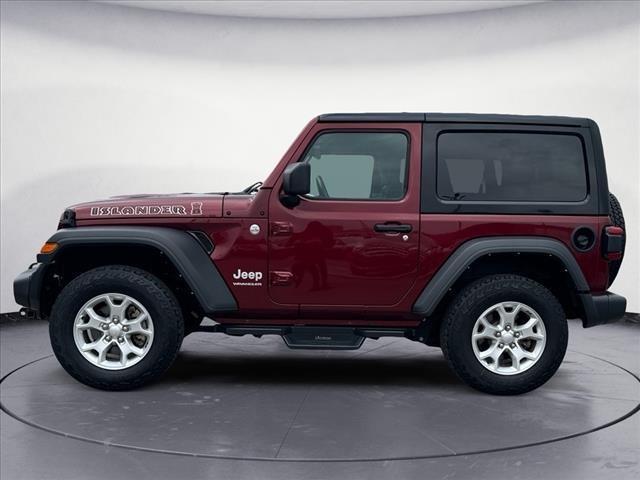 used 2021 Jeep Wrangler car, priced at $29,700