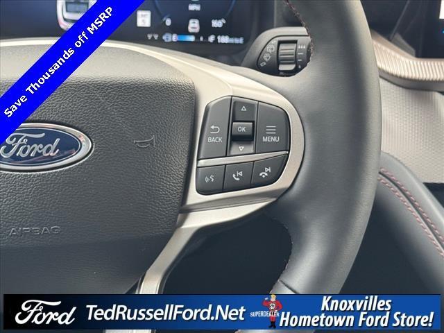 new 2025 Ford Explorer car, priced at $39,984