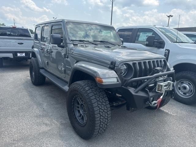 used 2021 Jeep Wrangler Unlimited car, priced at $36,700