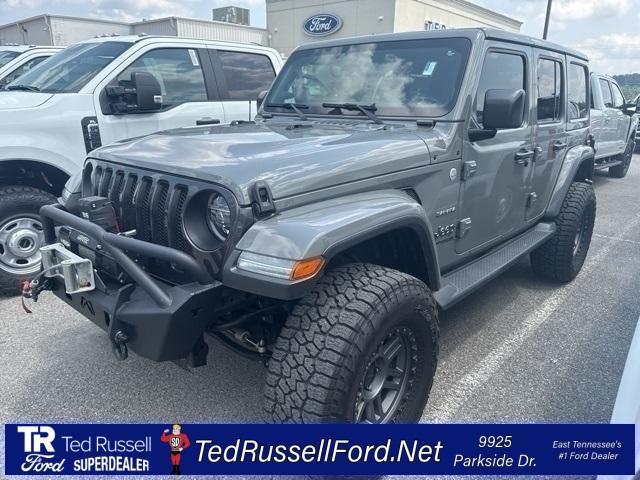 used 2021 Jeep Wrangler Unlimited car, priced at $36,700