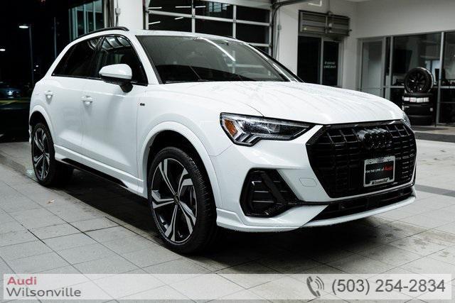 new 2024 Audi Q3 car, priced at $50,525