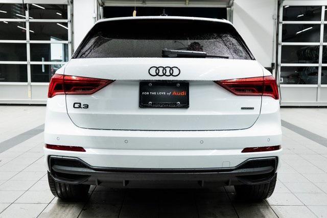 new 2024 Audi Q3 car, priced at $50,525