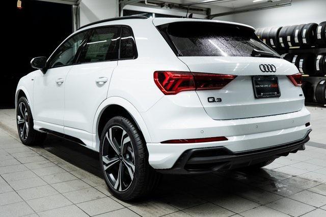 new 2024 Audi Q3 car, priced at $50,525