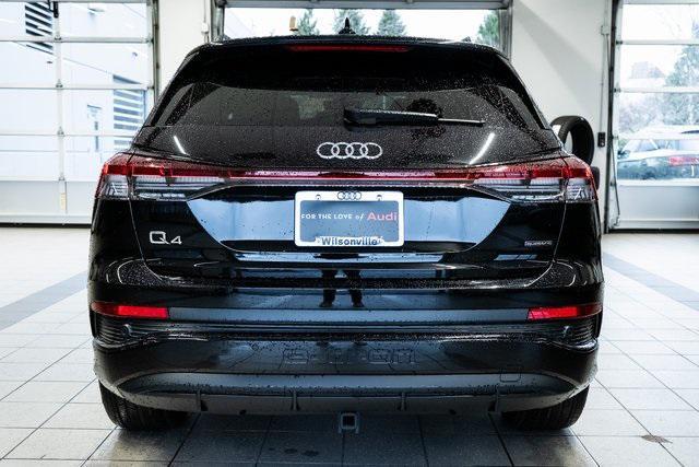 new 2024 Audi Q4 e-tron car, priced at $62,405